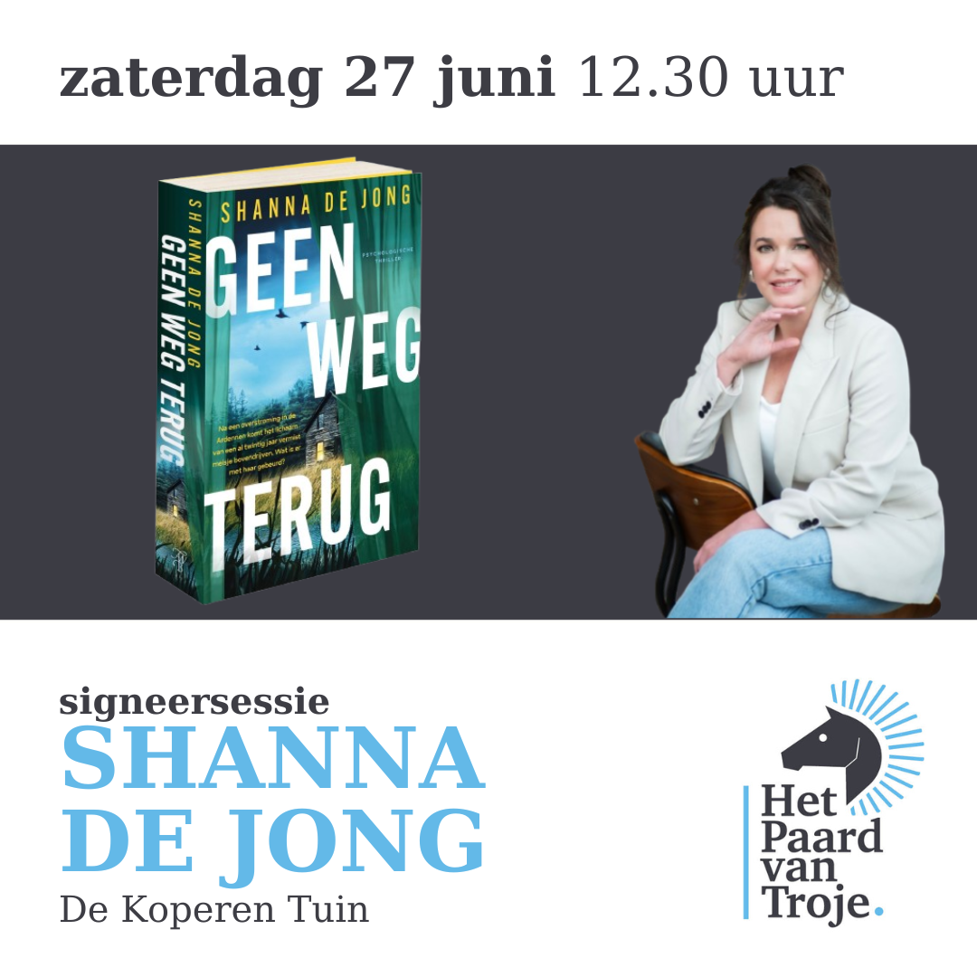 Signeersessie Shanna de Jong