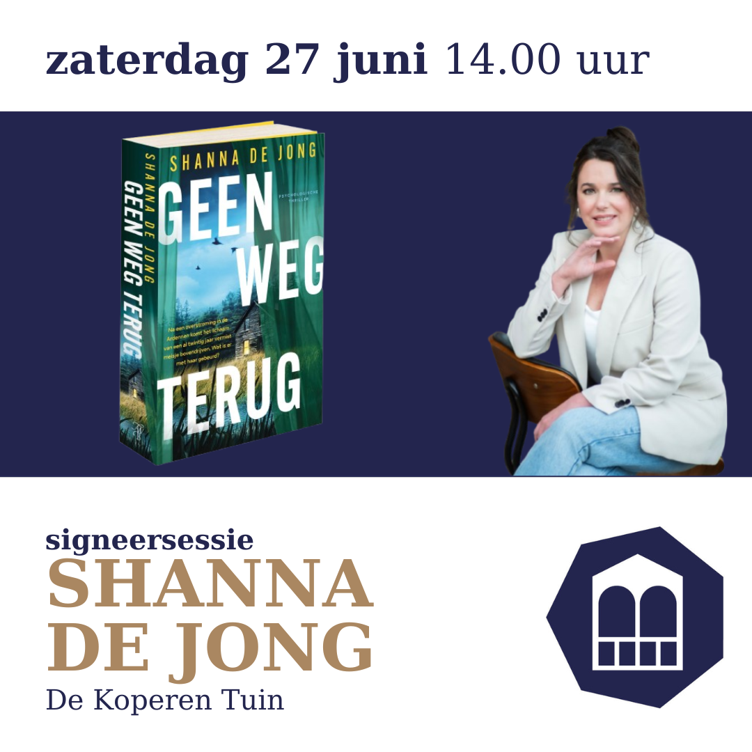 Signeersessie Shanna de Jong