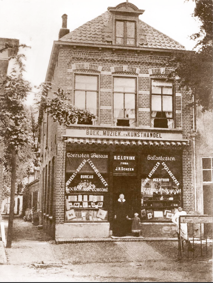 Historisch pand boekhandel Lovink